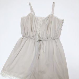 Urban Outfitters Kimchi Blue Ivory Lace Romper